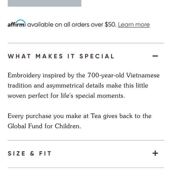 Tea Collection embroidered dress - Picture 6 of 7